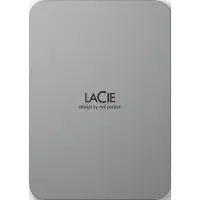 LaCie Mobile Drive Moon Silver USB-C STLP1000400 - 1To ulkoasema