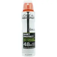 L'Oréal Men Expert Shirt control Anti-Transpirant 48H -kuivasuojaava Suihkutettava deodorantti 150 ml