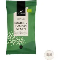 Raw Organic Foodin kuorittu hampun siemen, 200g