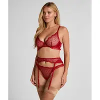 Hunkemoller Cordelie Suspender - Red - M
