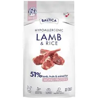 BALTICA Nutraceutic Hypoallergenic M Lamb riisin kanssa - koiran kuivaruoka - 3kg