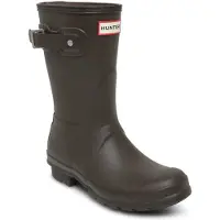 Hunter Womens Original Short Boot - Brown - 37