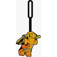 LEGO Matkalaukun Nimilappu Arin, Keltainen