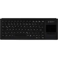 Cherry Contour Active Key Industrial AK-4400-GU - keyboard - low profile compact - with trackpad - QWERTY - Pan Nordic - black Input Device - Näppäimistö - Pohjoismainen - Musta