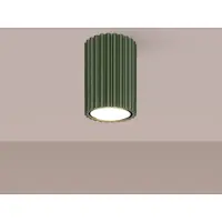 Sollux Kattovalaisin , ALORA, himmennettävä, Vihreä, Olohuone, Alumiini