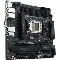 Asus PRO WS B850M-ACE SE Płyta główna do procesorów AMD AM5, mATX, DDR5, 2x M.2, 10GbE i 2.5GbE, PCIe 5.0 oraz PCIe 4.0 (90MB1MN0-M0EAY0)