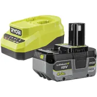 Ryobi Tarvikesarja RC18120A-140X; 18 V; 4 Ah; Li-lon