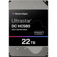 Western Digital Ultrastar DC HC580, 22 TB, 7200 RPM, 512 MB, 3.5", SATA (0F62784)