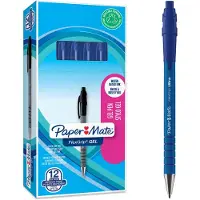 Paper Mate FlexGrip - ballpoint pen - blue (pack of 12)