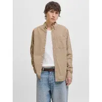 Jack & Jones Jjeclassic Cord Shirt L/S Sn - Beige - S