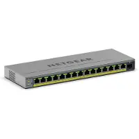 Netgear 16PT GB PLUS SWCH W/POE+GS116EP