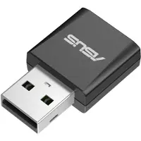 Asus USB-BE92 Nano - Langaton verkkosovitin, Musta