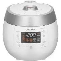 Cuckoo CRP-RT1008F, Valkoinen, 1,8 L, Alumiini, LED, Painikkeet, 1,2 m