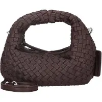 Les Visionnaires Greta Micro weave Käsilaukku Nahka 20 cm Lila