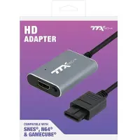 TTX Tech TTX HD Adapter for SNES N64 and GameCube - Wired Lisävarusteet pelikonsoleille - Nintendo 64