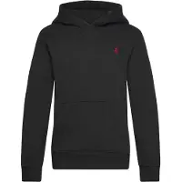 Ralph Lauren Seasonal Fleece-Ls Po Hood-Tp-Knt - Black - 102-108
