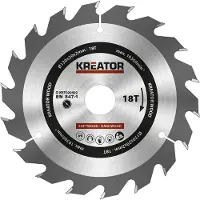 Kreator Pyörösaha puulle 130x20mm, 18 hammasta, supistusrenkailla