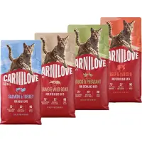 Carnilove 2x6kg Active Adult Sterilised lohi ja kalkkuna kissanruoka