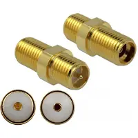 DeLOCK 89992, SMA, SMA, RP-SMA, 0 - 3000 MHz, 50 Ω, Kulta