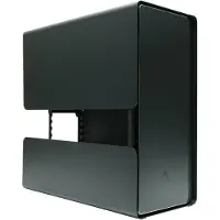 Azza Cast, Midi Tower, PC, Musta, ATX, Alumiini, Terästä, Multi (CSAZ-808B)