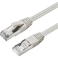 Microconnect Cat6a S/FTP RJ45 25m -verkkokaapeli, harmaa