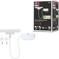 Paulmann URail kaapelisyöttö Zigbee 1 m, musta matta Kabeleinspeisung, Musta, Synteettinen materiaali