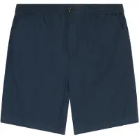 Knowledge cotton apparel Fig Comfort Poplin Shorts - Navy - S