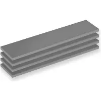 Arctic Cooling TP-4 120 x 20 x 1.5 mm, 4 kpl -lämpötyyny, harmaa