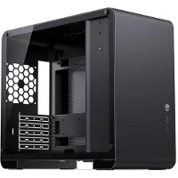 Jonsbo U4 Mini Black, ikkunallinen mATX-kotelo, musta