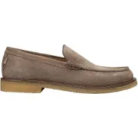 BOSS for man. 50568752 Kope medium beige leather loafers (42), Flat, None, Casual