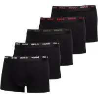 HUGO 50532619 Trunk Red Boxerit 5 Yksiköt