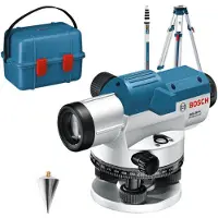 Bosch Optinen vaaituslaite GOL 20 G + tarvikkeet