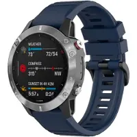 FIXED QuickFit silikoniranneke, 22 mm, sininen