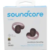 Soundcore Aeroclip -langattomat nappikuulokkeet, pinkki