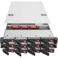 Silverstone RM22-312, räkkiasennettava kotelo, 2U, musta/harmaa
