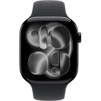 Apple Watch 46 mm Urheiluranneke S/M, Musta
