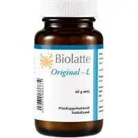Raw Organic Biolatte Original-L maitohappobakteerivalmiste 60g