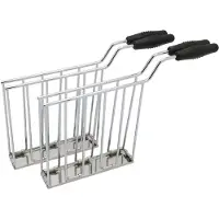 Smeg paahtoritilä 2 osaa 24 cm Hopea