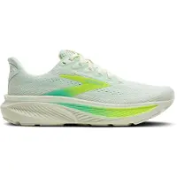 Brooks Women's Ghost 17 White Yellow SS26 Shoes, Size 40 - EUR