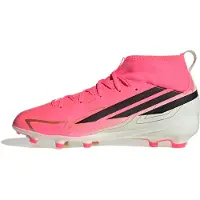 Adidas F50 Hyperfast League Mid Cut Fg Road To Glory - Solar Turbo/musta/kulta Lapset - Nurmi (Fg), koko 33