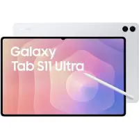 Samsung Galaxy Tab S11 Ultra 14.6" 12/256 Gt Wi-Fi -tabletti, hopea