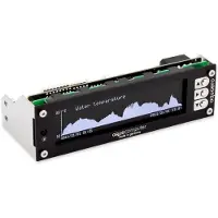 Aqua Computer aquaero 6 PRO, 4-kanavainen tuuletinkontrolleri 5.25" laitepaikkaan, musta