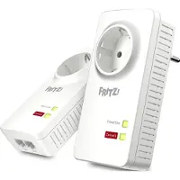 AVM – Powerline 1220 Set, 1200 Mbit/s, Tyyppi F, Gigabitti Ethernet, 10,100,1000 Mbit/s, 3 W, 1 W (20002737)