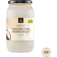 Raw Organic Foodin Kylmäpuristettu Neitsytkookosöljy 1 l