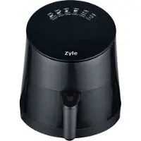 Zyle Kar&scaron;to oro gruzdintuvė ZY002BAF, juoda, 1500 W