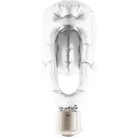 Krups CF6000 600 W Ionic Hood -hiustenkuivaaja, valkoinen