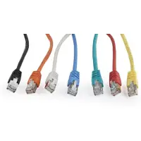 Gembird PP22-2M/BK, 2 m, Cat5e, RJ-45, RJ-45, Musta