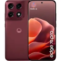 Motorola Edge 70 Pro 8/256 Gt -puhelin, PANTONE Zinfandel
