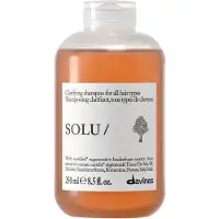 Davines Essential Haircare SOLU Shampoo syväpuhdistava shampoo virkistävä vaikutus 250 ml