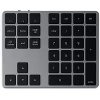 Satechi Wireless Extended Numeric Keyboard, Space Grey